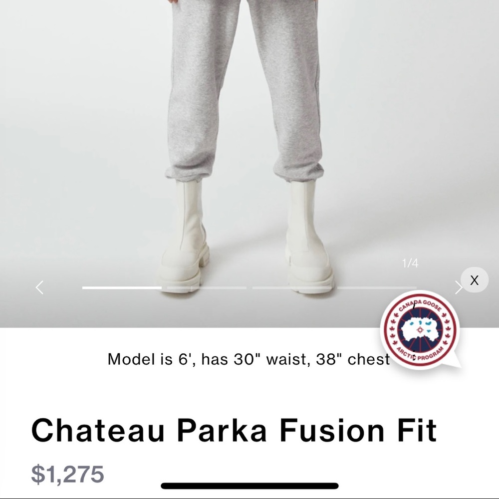 Canada goose parka jacket.